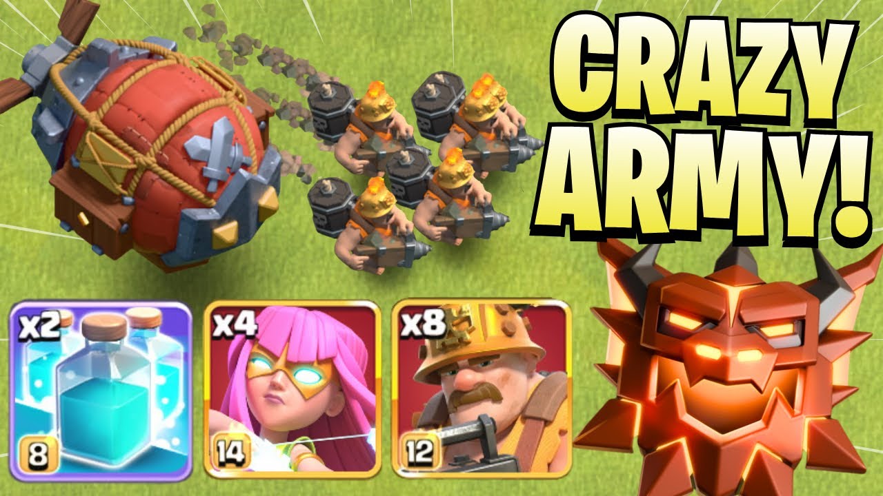 SUPER MINERS with Super Archer Blimp are Actually Good! (Full Legends Day)