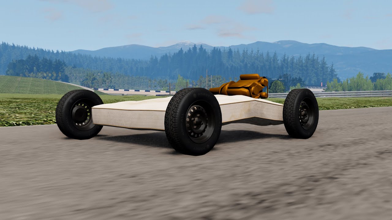 Lap around the Red Bull ring in an matress (Beamng.Drive)