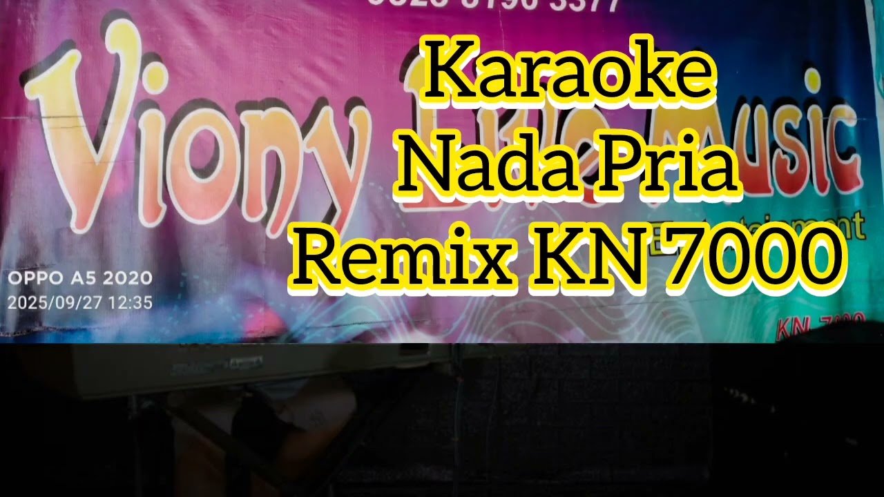 Karaoke - Malang Denai Bamimpi ( Silva Hayati ) Nada Pria - Versi Remix KN 7000