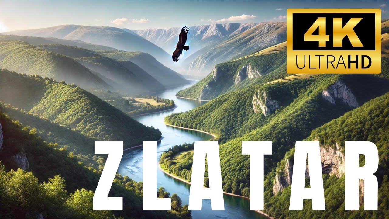 Drone Footage - Zlatar - Uvac Special Nature Reserve 🇷🇸【4K】Experience Serbia - Aerial Tour