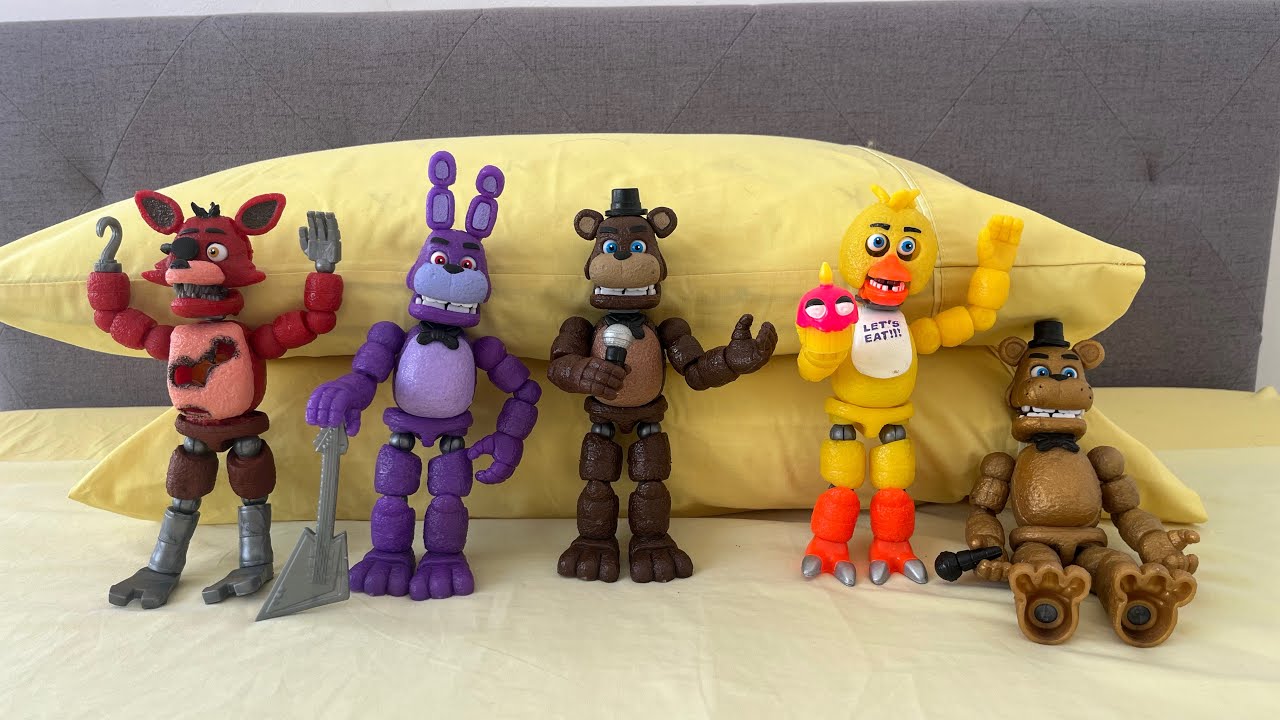 Five Nights at Freddy's juguetes bootleg Mexicano (especial de 10 aniversario)