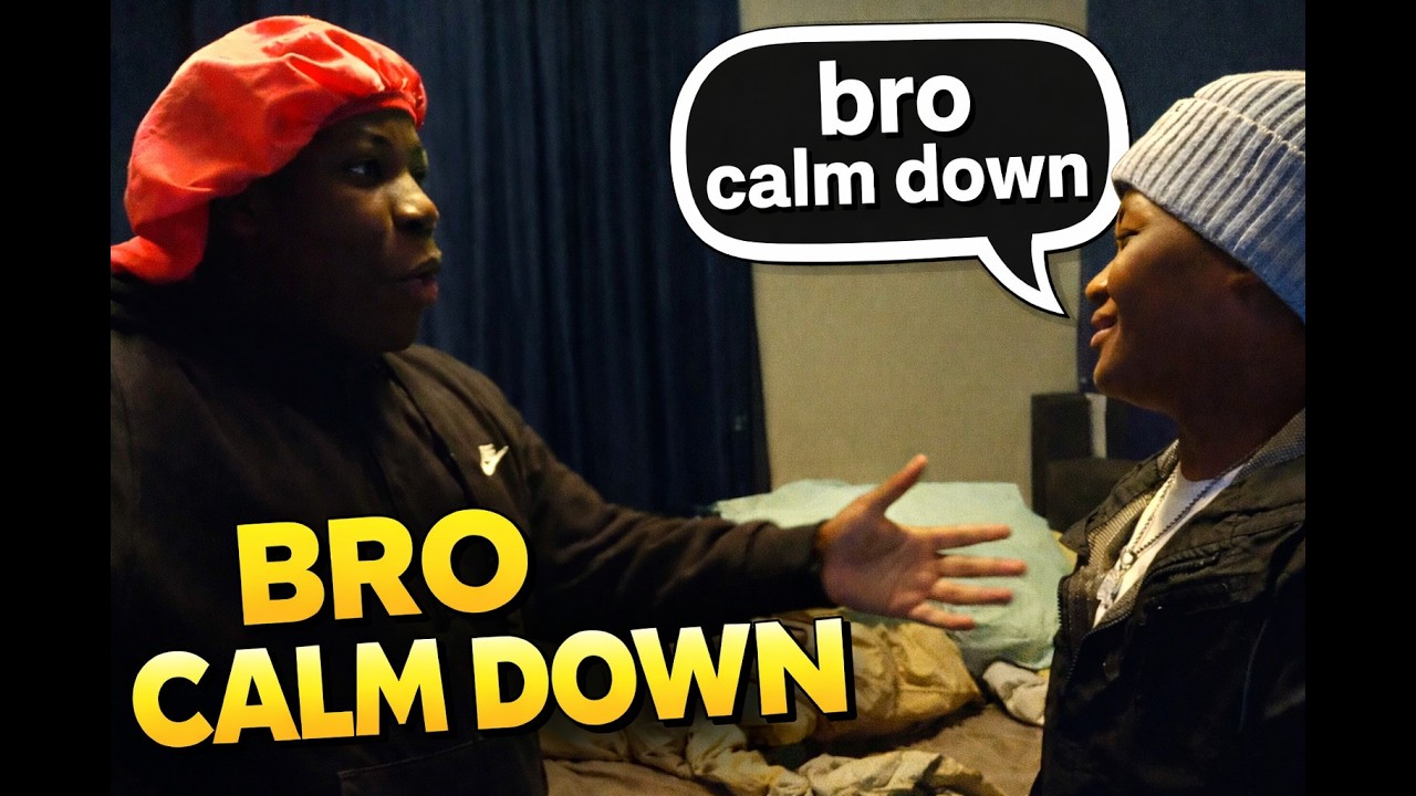 Malik And His Cousin Play The Tortilla Game!