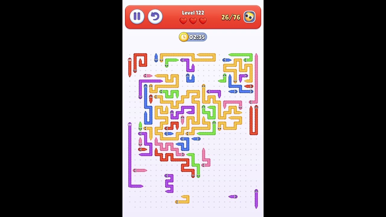 Snake Escape &ndash; Level 122 Walkthrough 🐍🧩✨