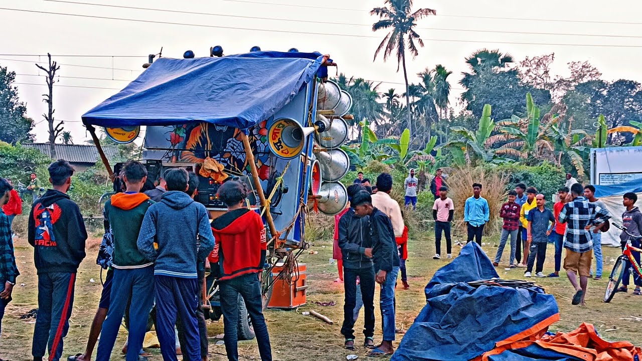 আজ কৈকালা সরস্বতী ঠাকুর বিসর্জনে❤️সুপার হিরো নতুন 15 ইঞ্চি 16❤️ বিট বাজিয়ে চেকিং করছে রাতে পজিশন  