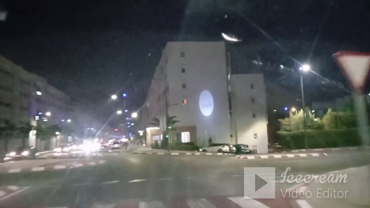 جولة من حى اسلان الى وسط المدينة اكادير