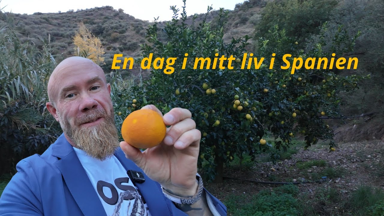 En dag i Spanien: odling, vardag och middag med familjen