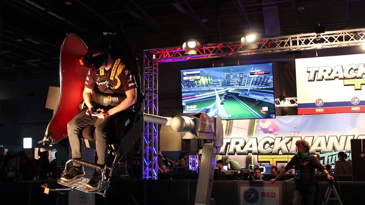 Trackmania Turbo | Virtual Reality | 720 degrees gaming chair