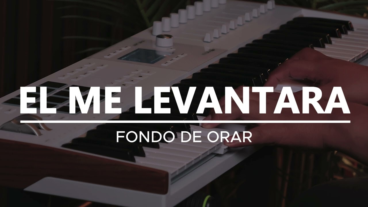 🎹[1 hora] EL ME LEVANTARA  / FONDO PARA ORAR / PIANO INSTRUMENTAL - TIEMPO EN SU PRESENCIA
