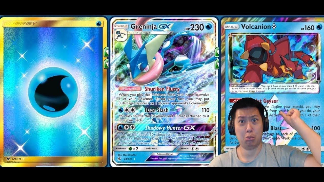 GRENINJA GX Deck, Ninja Stars BENCH, Is Not Safe For Bench Pokemon