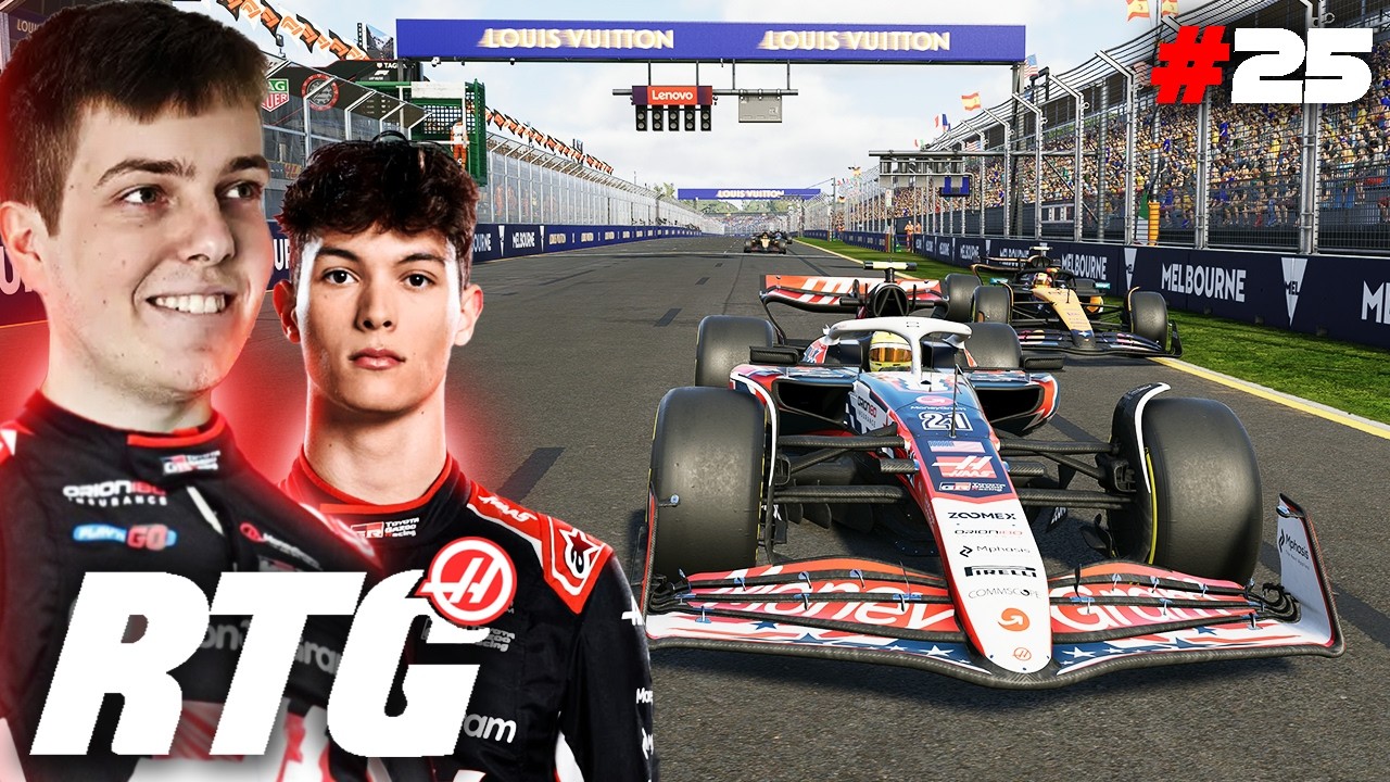 НОВЫЙ СЕЗОН! ПЕРЕСТАНОВКИ ПИЛОТОВ! 👀 F1 25 Haas RTG | 2 сезон Гран-при Австралии
