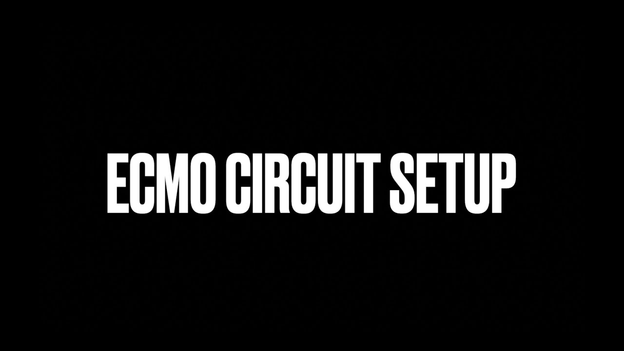 ECMO Circuit Setup and Priming