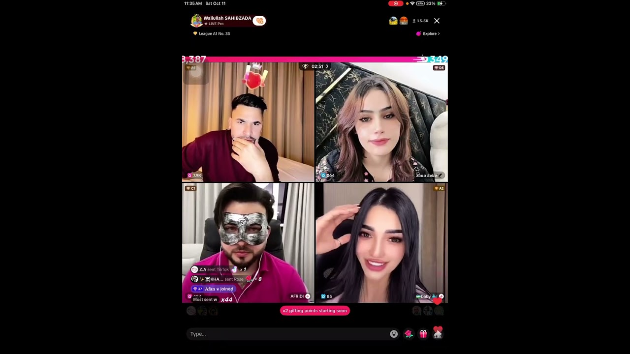 Waliullah and sana koko and jery new gapshap video tar akhira ogori.#waliullahsahibzada #tiktoklive 