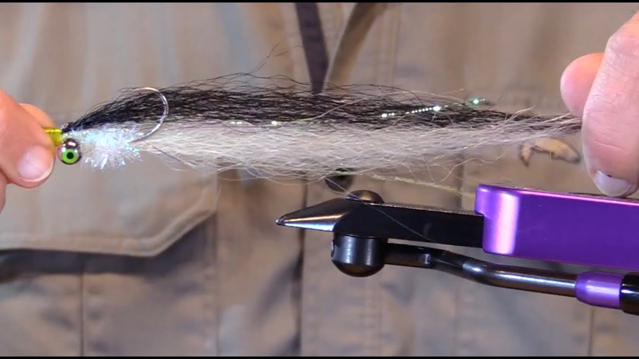 Fly Tying  - Lingcod Clouser  w/b