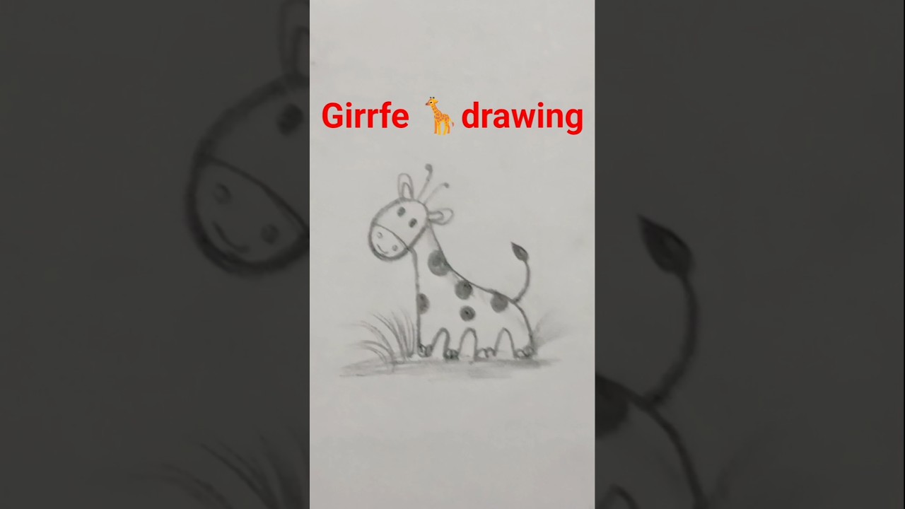 girrafe drawing
