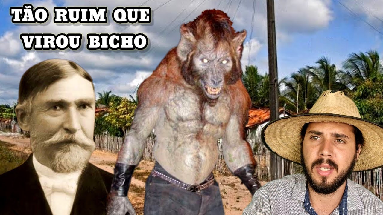 O Fazendeiro que virava bicho em vida e assombrou o cemitério da vila.. Causos Caipiras