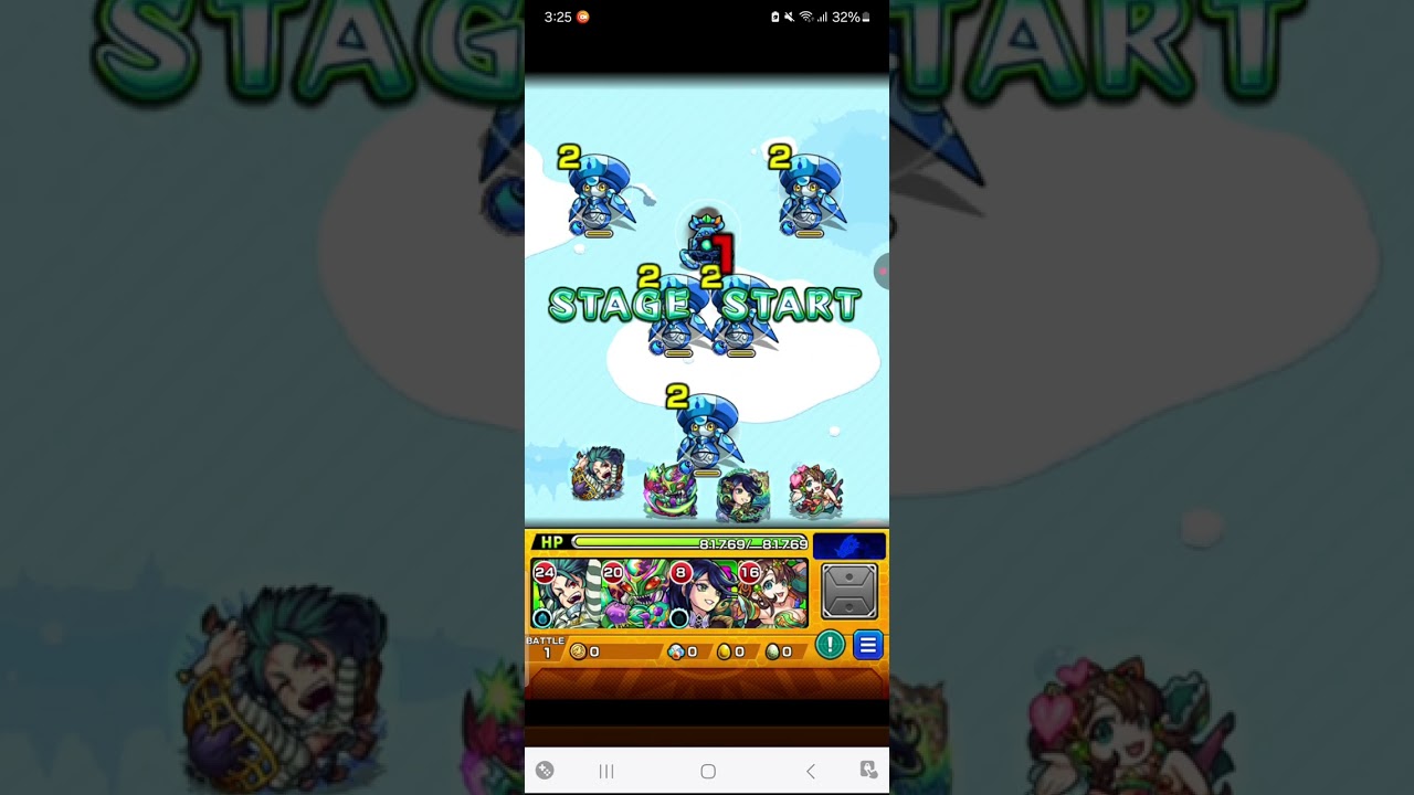 初めてのモンストに挑戦