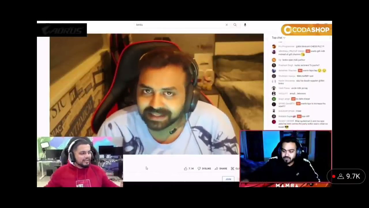 Mamba react on binks roast sid   Mamba roast sid   Epic fun😂