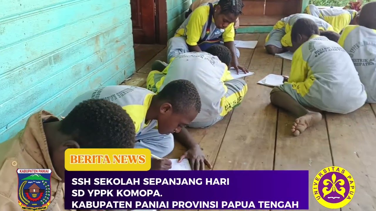 SSH SEKOLAH SEPANJANG HARI PADA SD YPPK KOMOPA KABUPATEN PANIAI 