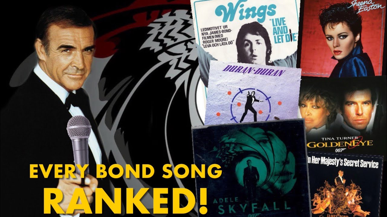Every James Bond Title Song RANKED