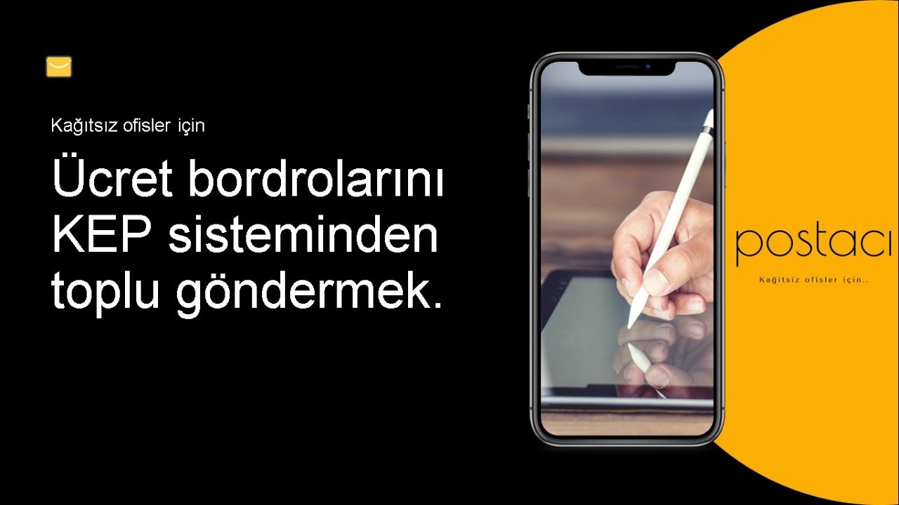 Postacı Toplu Ücret Bordrosu Kep gönderimi