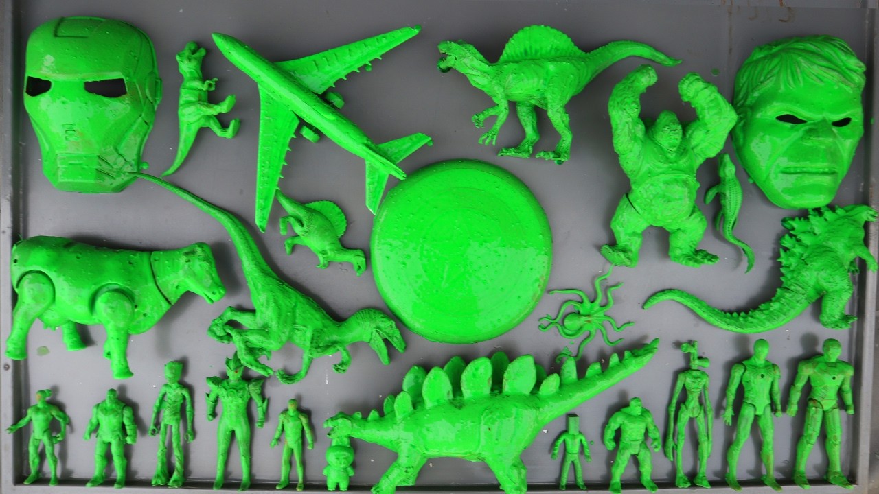 Dinosaurus Jurassic World Dominion: T-rex/ Brachiosaurus/ Skibidi/ Spider-Man/ KingKong/ KingGidorah