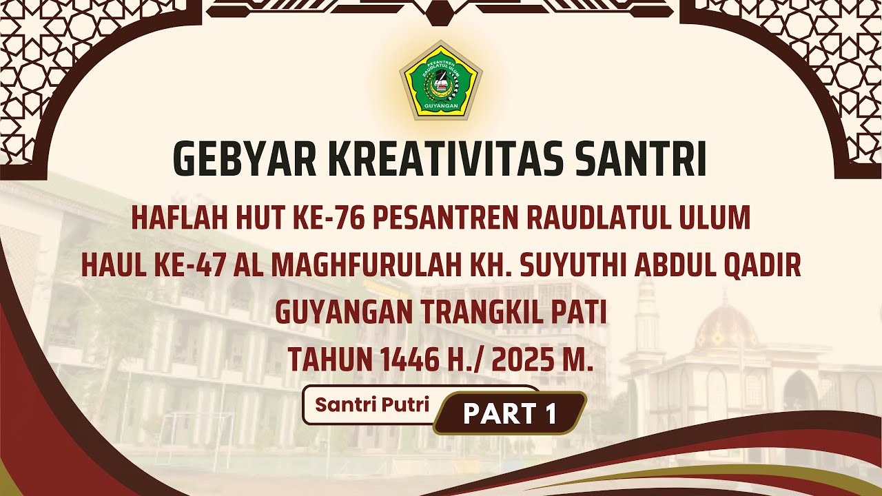 4# Gebyar Kreativitas Santri 2025 ::: Kelas 12 IPA 5 MA Raudlatul Ulum