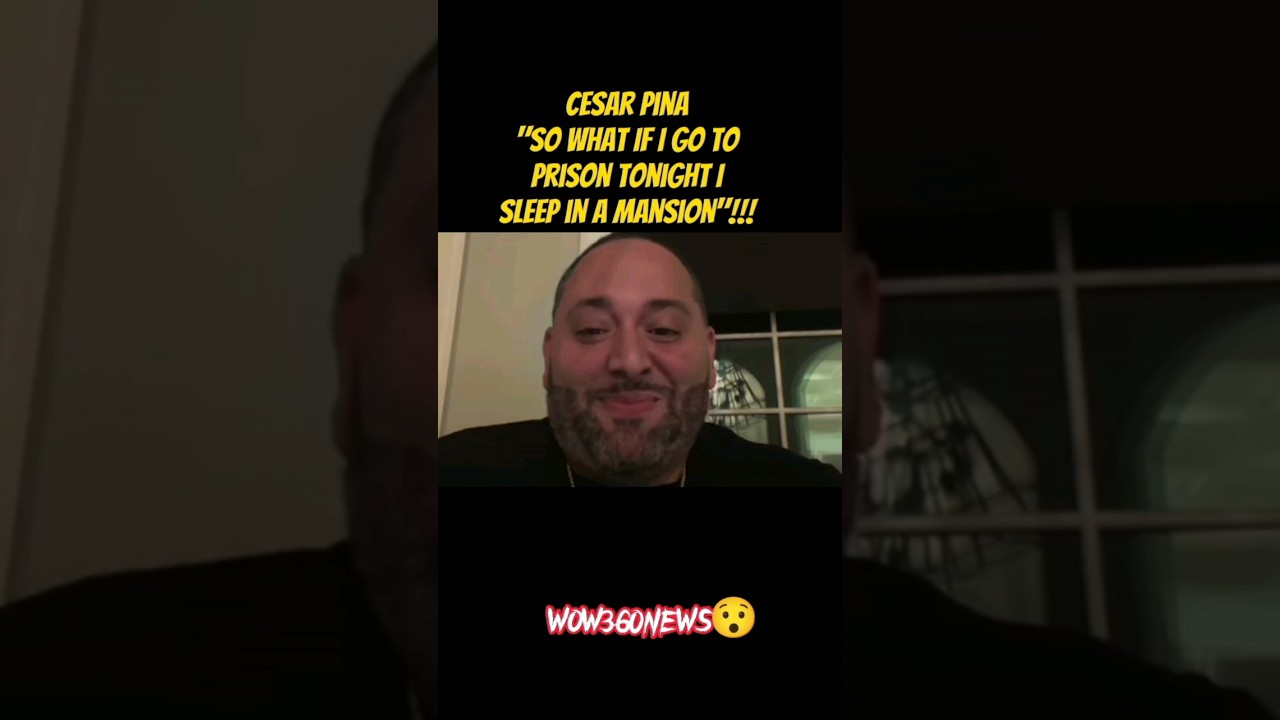 Cesar Pina Goes Live & Blasts His Critics😯 #cesarpina #shorts