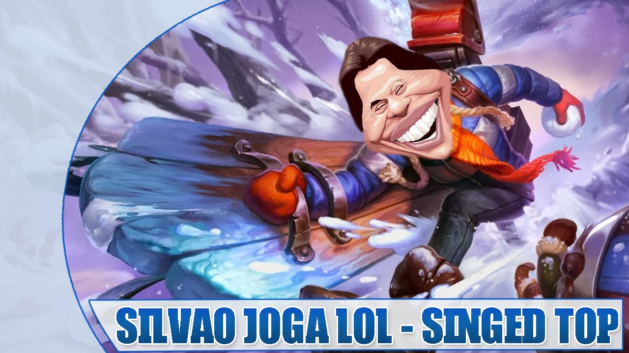 SILVIO SANTOS JOGA LOL #53 - SINGED TOP - VEM PRA C&Aacute;