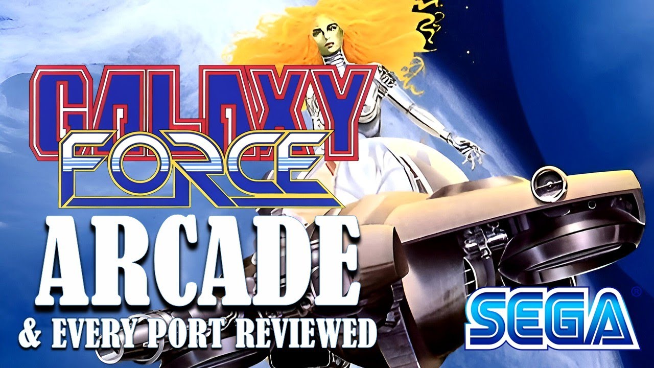 GALAXY FORCE - ОБЗОР АРКАДНОЙ ВЕРСИИ И ВСЕХ ПОРТОВЫХ ВЕРСИЙ