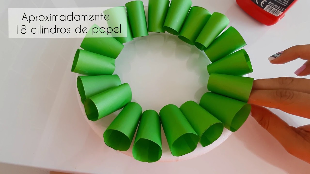 Manualidad navideña - Preescolar  Corona de Adviento