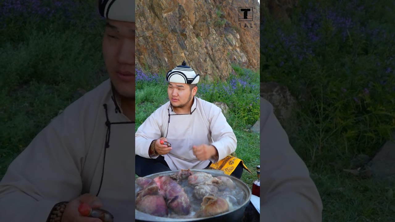 This is how we eat the sheep Organs – Mongolian Traditional Dish