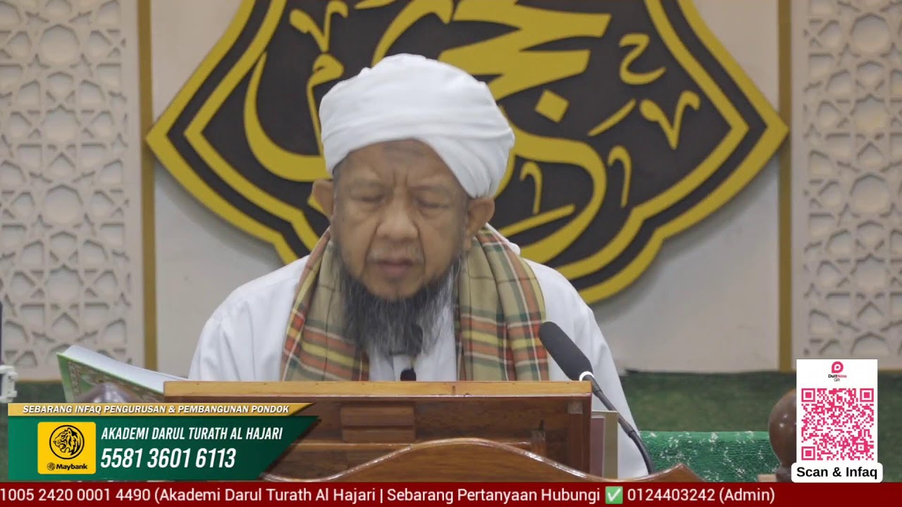 🔴(Live) Hadis 40 Imam Nawawi