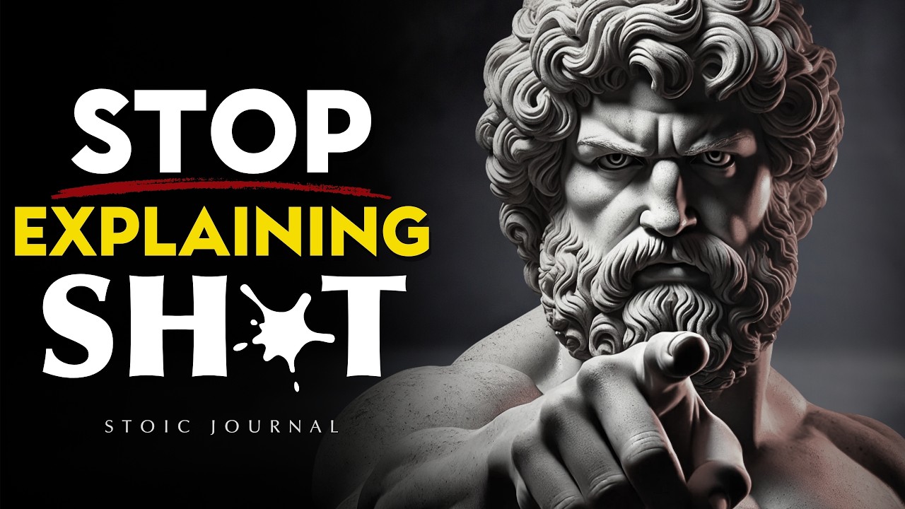 Когда вы перестаёте себя объяснять, всё меняется &mdash; СТОИЦИЗМ