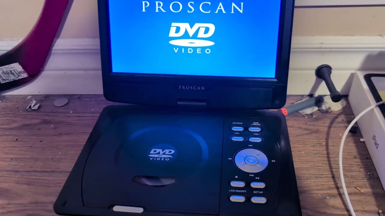 What happens if you put a foreign disc on portable dvd player 