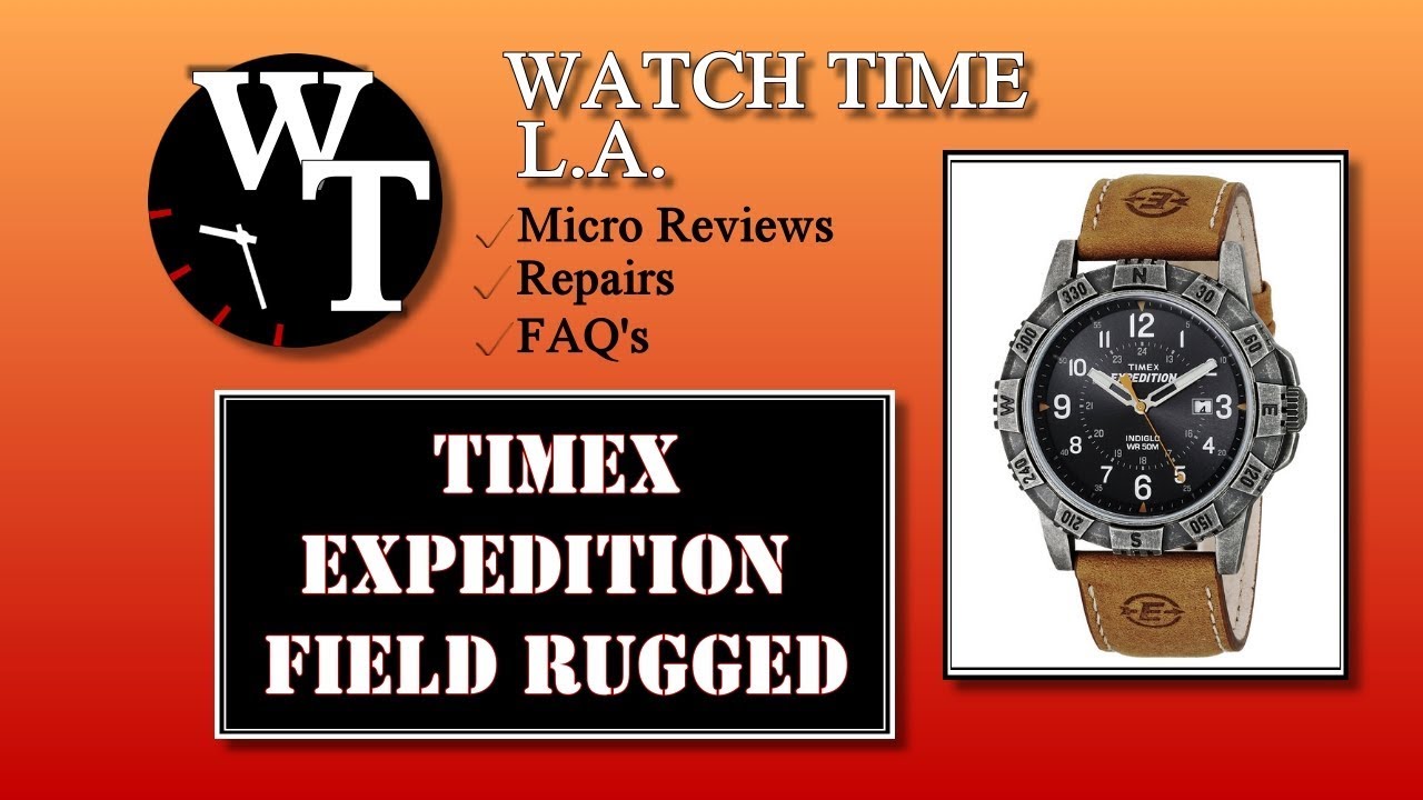 Timex Expedition Rugged Indiglo Field Watch (T499919J)