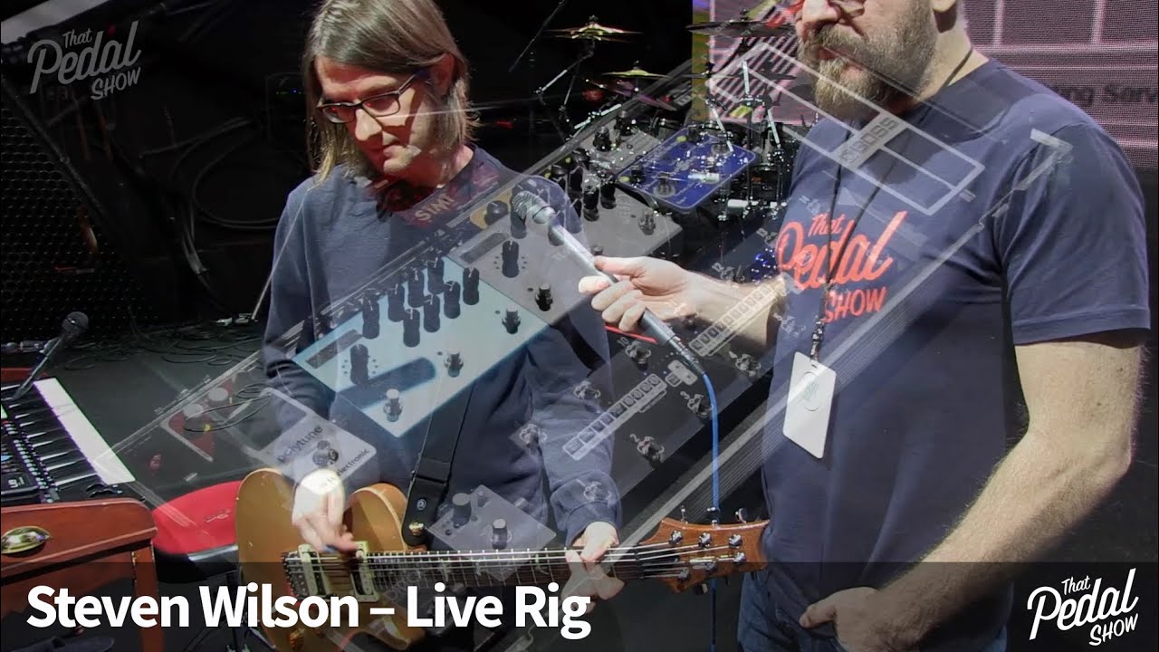 That Pedal Show – Steven Wilson's Live Rig 2016. On Stage In Bristol, UK