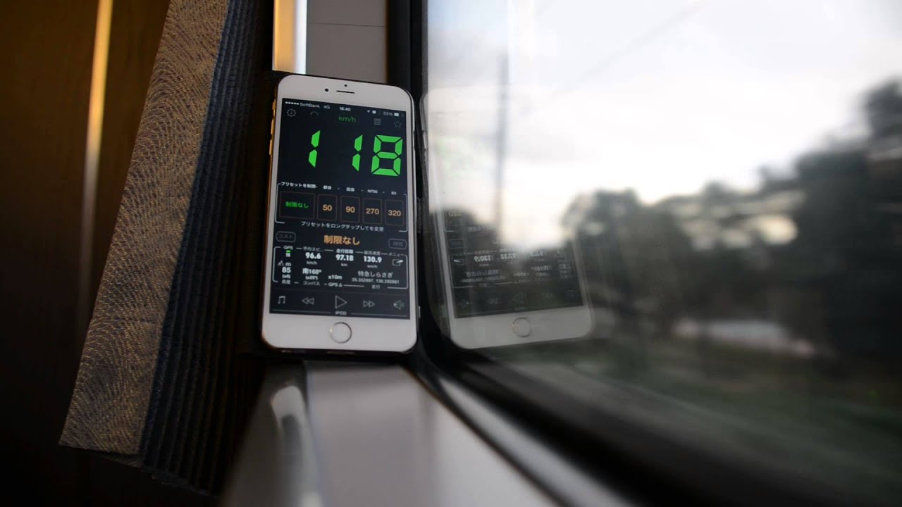 JR特急しらさぎ号の車掌さんがアニメ声すぎる・速度計測のおまけつき