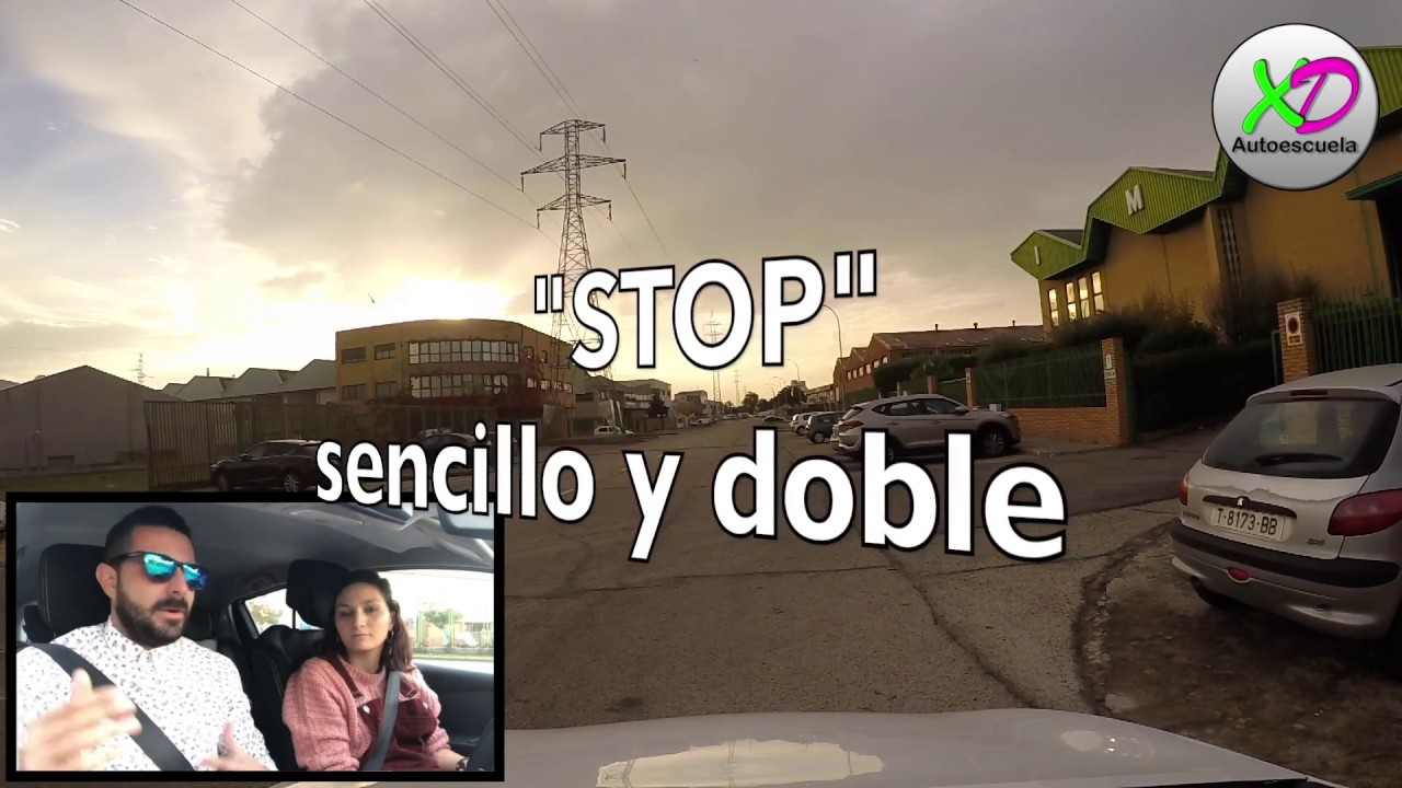 COMO HACER UN STOP. Detencion sencilla y doble detencion.
