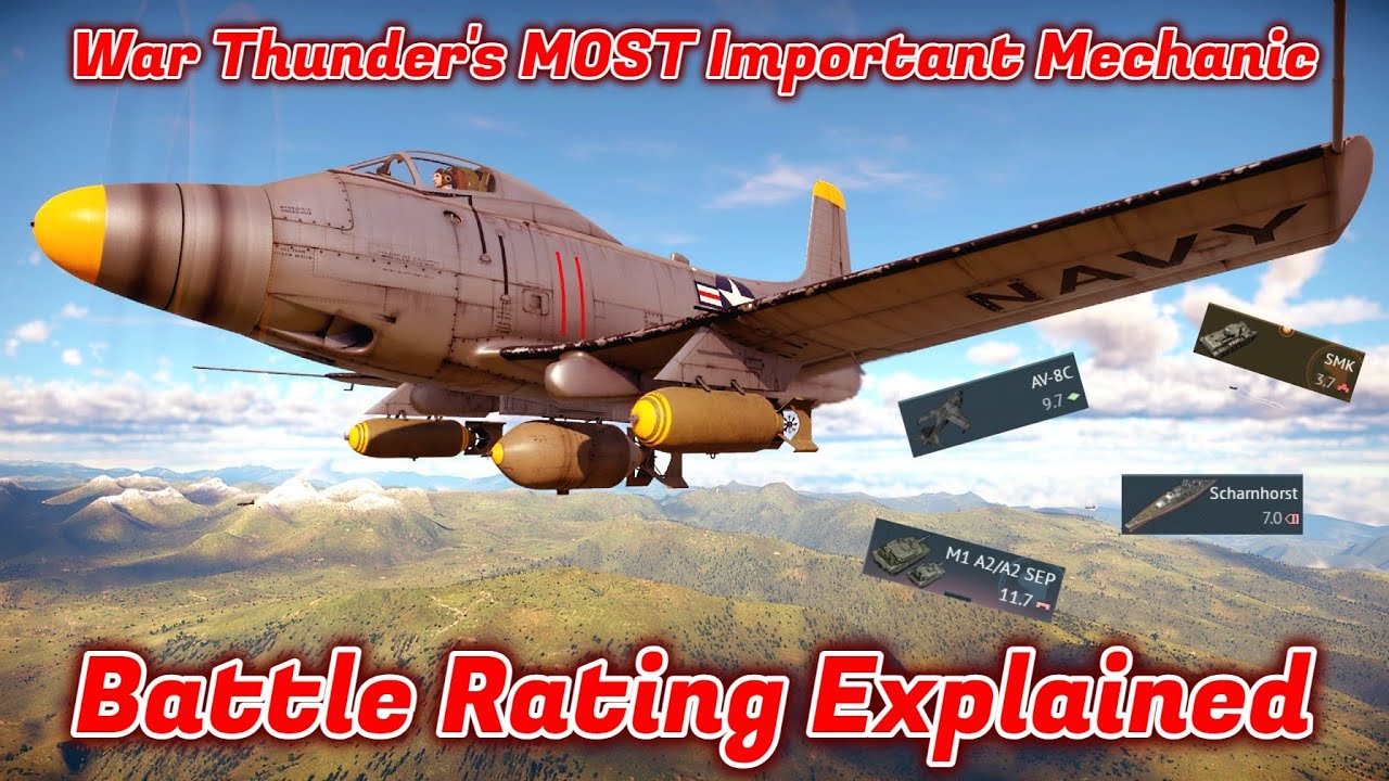 Объяснение боевого рейтинга (BR) [War Thunder]