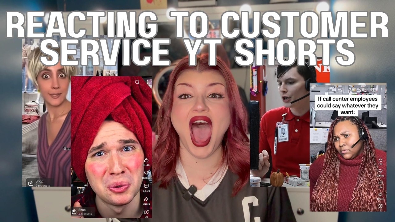 Reacting to Customer Service YT Shorts