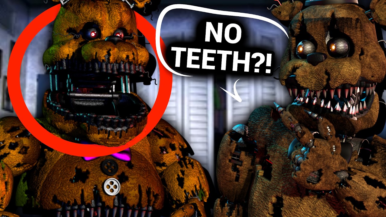 FNAF 4 Spot The Difference Is Harder Than You Think!