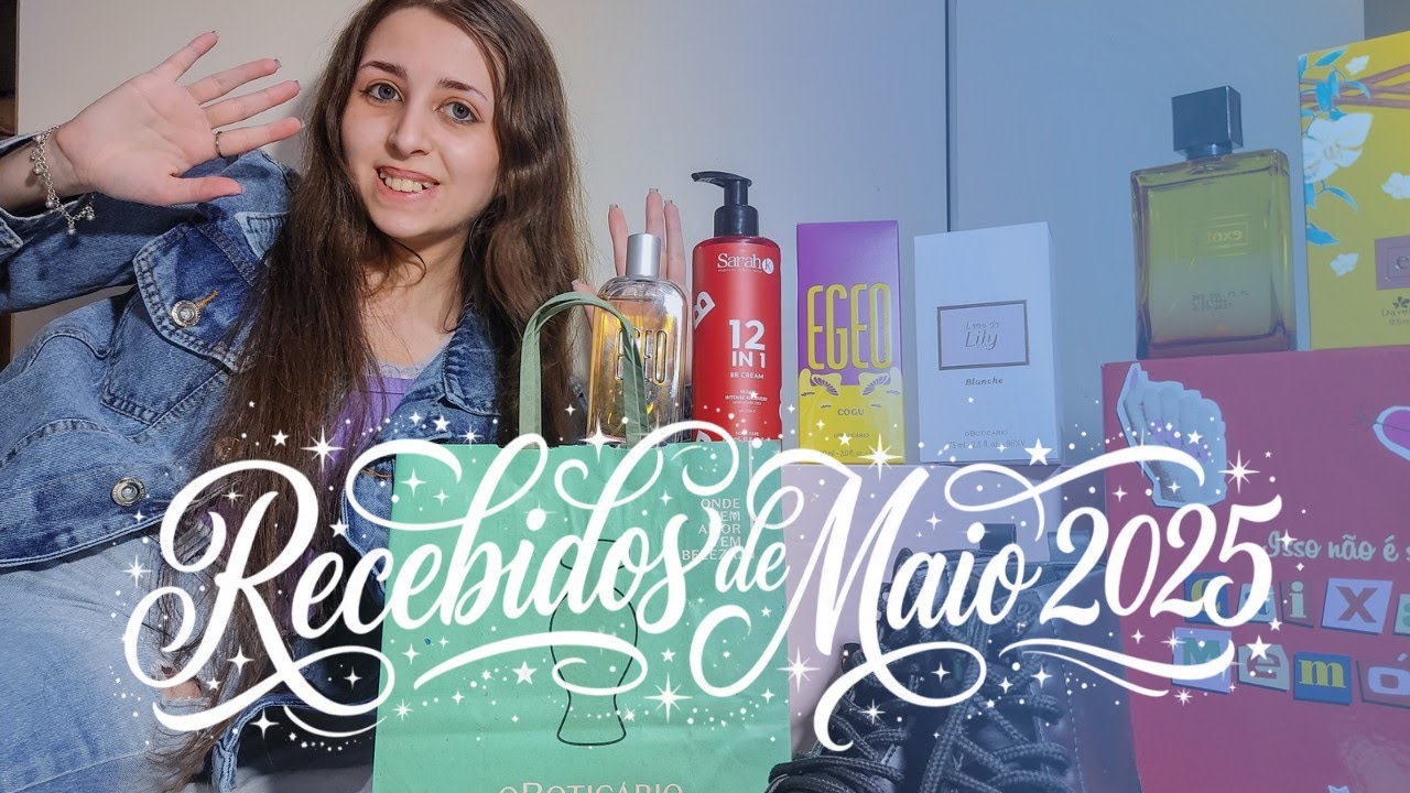 MEUS RECEBIDOS DE MAIO 💙 - perfumaria, make e calçados 