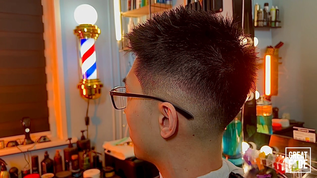 Asian Drop Skin Fade, Great Fade Barbershop