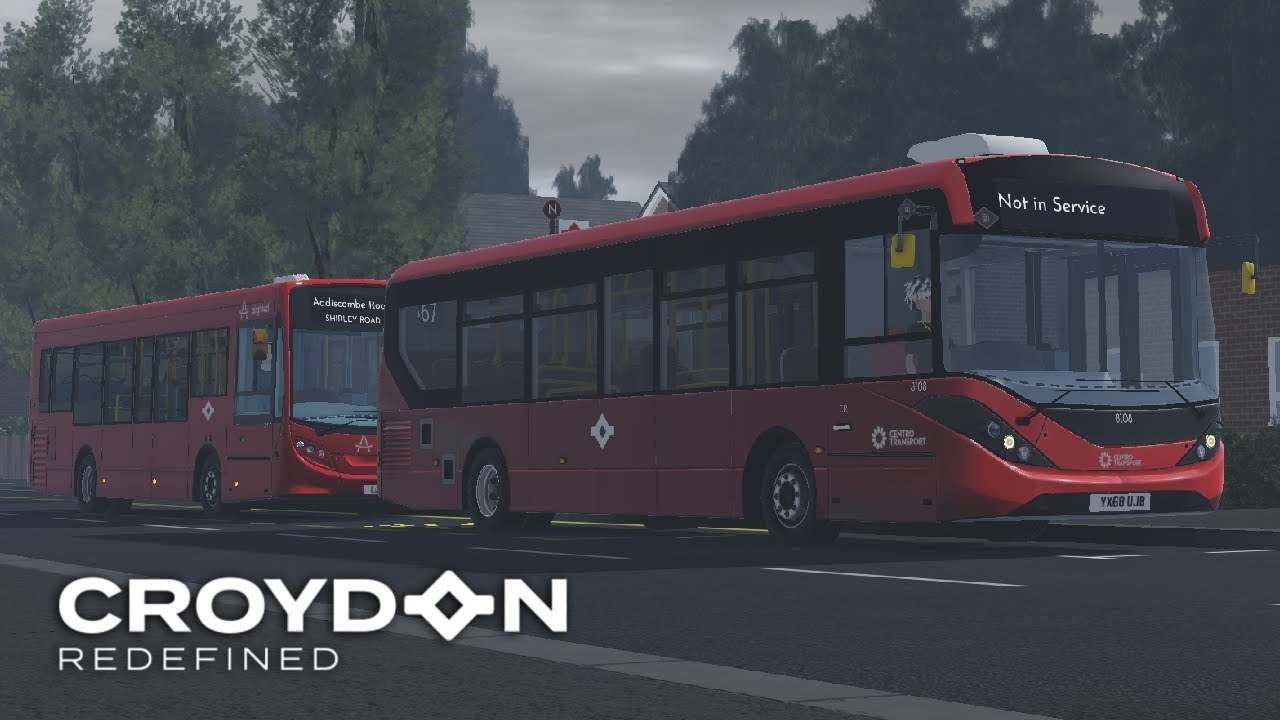 Bus Spotting at Shirley, Lower Addiscombe Road (Croydon Redefined)
