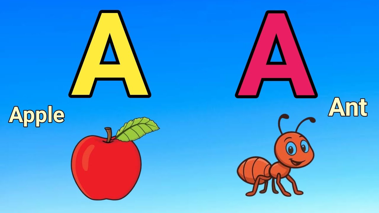 A - Z Learn Alphabet For Toddlers | How To Learn Children's ABCD | Nursery Rhymes In English 