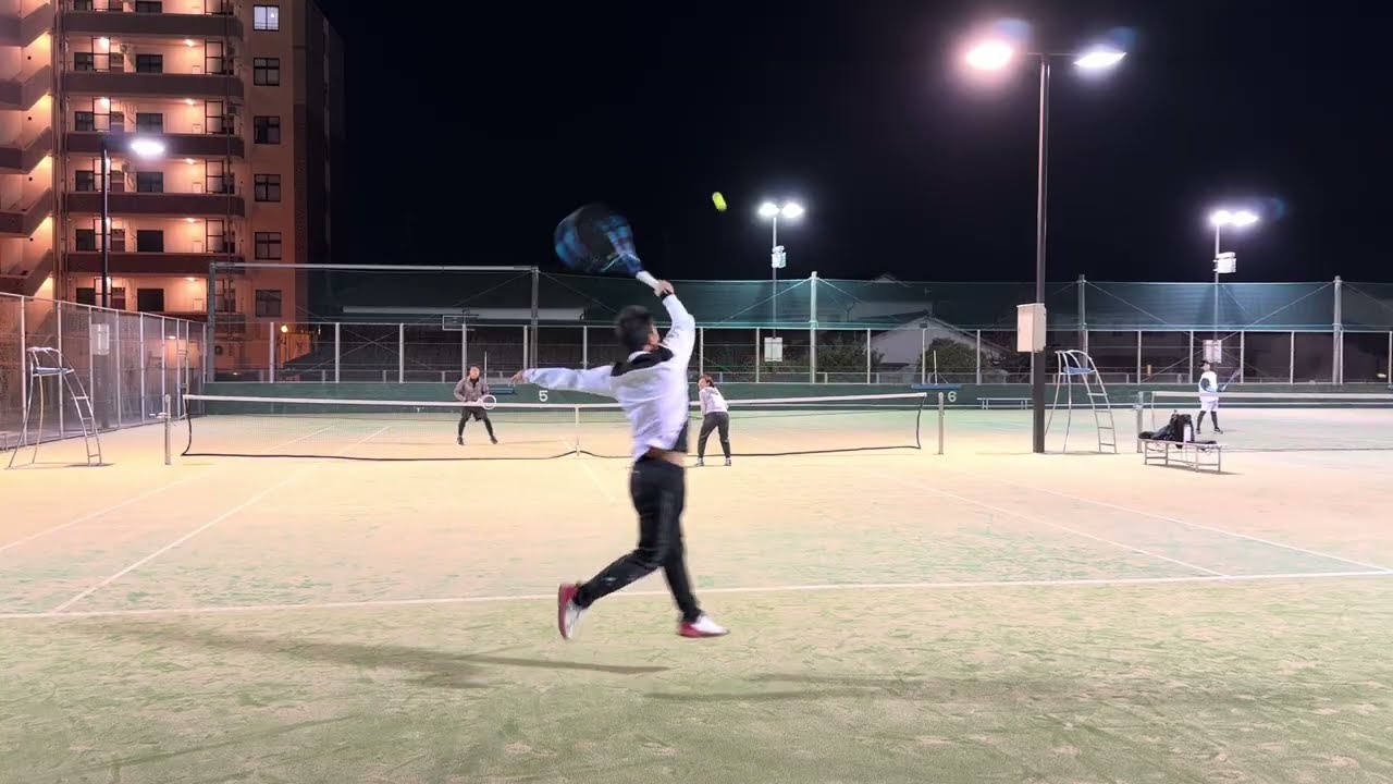 とすてに🎾（テニスベア）　2/28（土）　3試合目　3-1