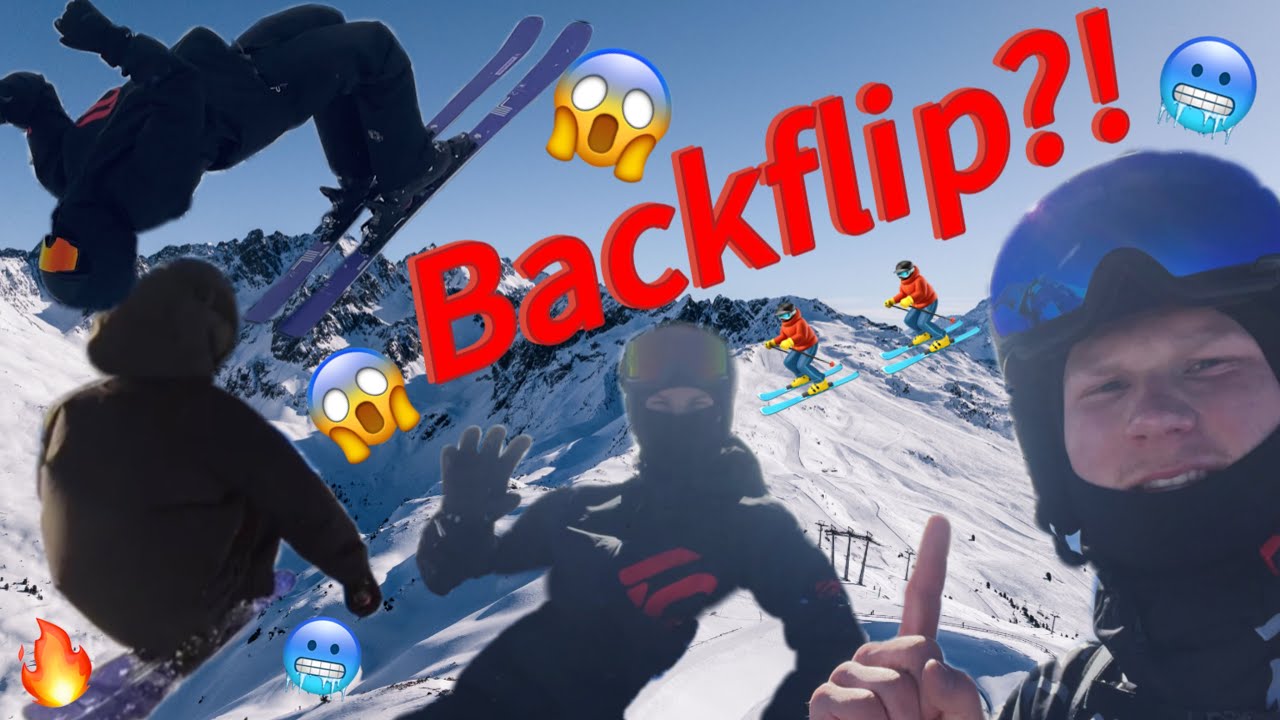Schaffen wir den Backflip?🤔 | Skiurlaub mit @Flipzcf
