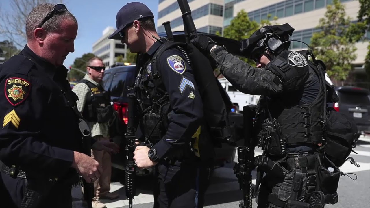 Powerful photos from shooting at YouTube headquarters in San Bruno