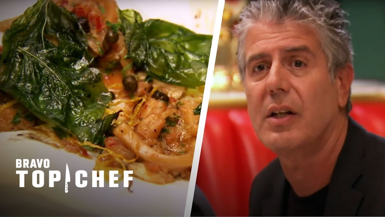Anthony Bourdain Declares Chef's Food As 