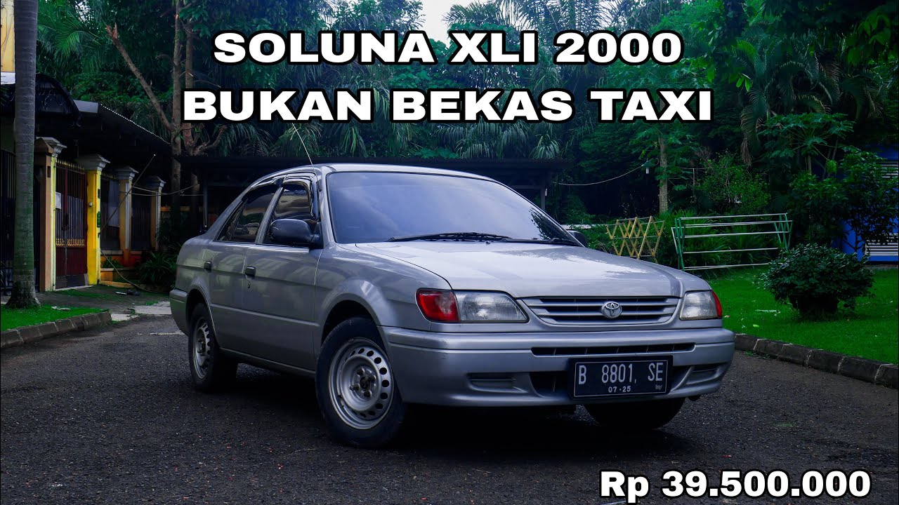 DIJUAL TOYOTA SOLUNA XLI ORIGINAL CAT BUKAN EX TAXI (Review by mobilbekasgue.id)